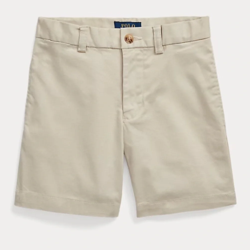 Ralph Lauren Kids Beige Twill Shorts